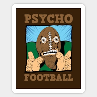 Psycho Football Sticker